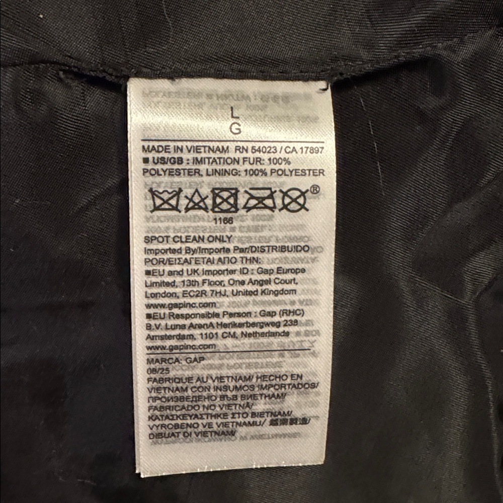 GAP Faux Fur Long Coat - Picture 8 of 11